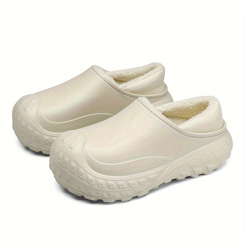 Women's Thickened Warm Slippers Non slip Winter Outdoor Warm Slippers