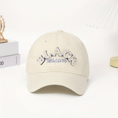 Retro Washed Letters Embroidery Baseball Cap