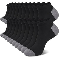 Men's Sport Ankle Socks Sweat-absorbing Breathable for Basketball