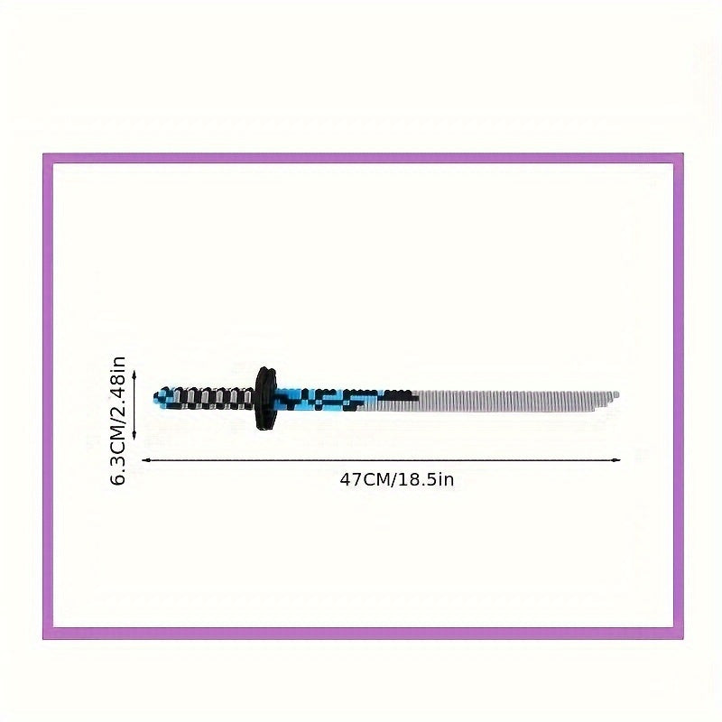 535pcs Building Block Sword Toy Gift Home Bedroom Decoration