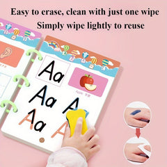 33 Page Pen Control Training Erasable Pen Focus Logical Thinking Puzzle for Kids