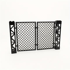 Mesh Fence Military Model Barrier Iron Wire Prop Protection Grid