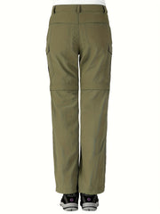 Women's Quick dry Cargo Pants Outdoor Casual Trousers For Climbing