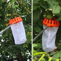 Fruit Picker Garden Basket Picking Tool Catcher Agricultural Prune Red Date