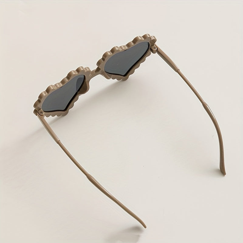 Heart Sunglasses For UV Protection PC Frame Sunglasses For Children