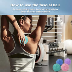 Yoga Massage Ball Muscles Massager Pilates Fitness Equipment