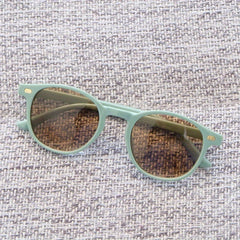 Y2K Round Frame Vintage Sunglasses for Holiday Party