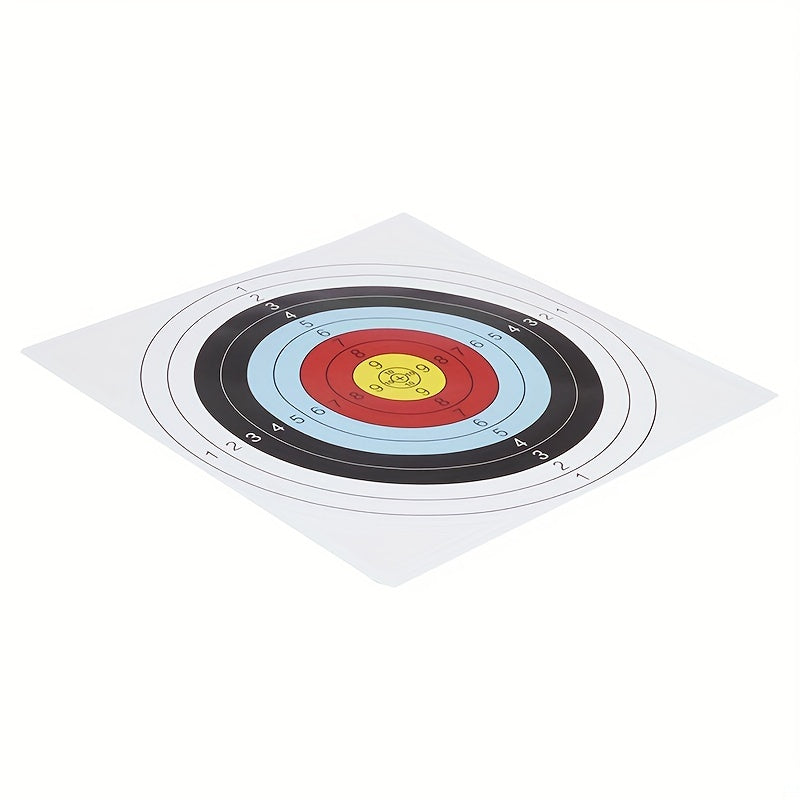 10pcs 40x40cm Archery Targets Paper Practice Training Bow Arrow Darts Targets
