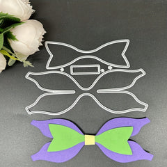 1pc Bow Tie Bow Mold DIY Metal Embossing Scrapbooking Cutting Mold