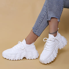 Breathable Chunky Sneakers Women's Running Shoes
