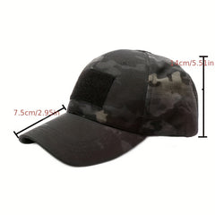 Outdoor Military Training Cap Camouflage Adjustable Sunscreen Cap