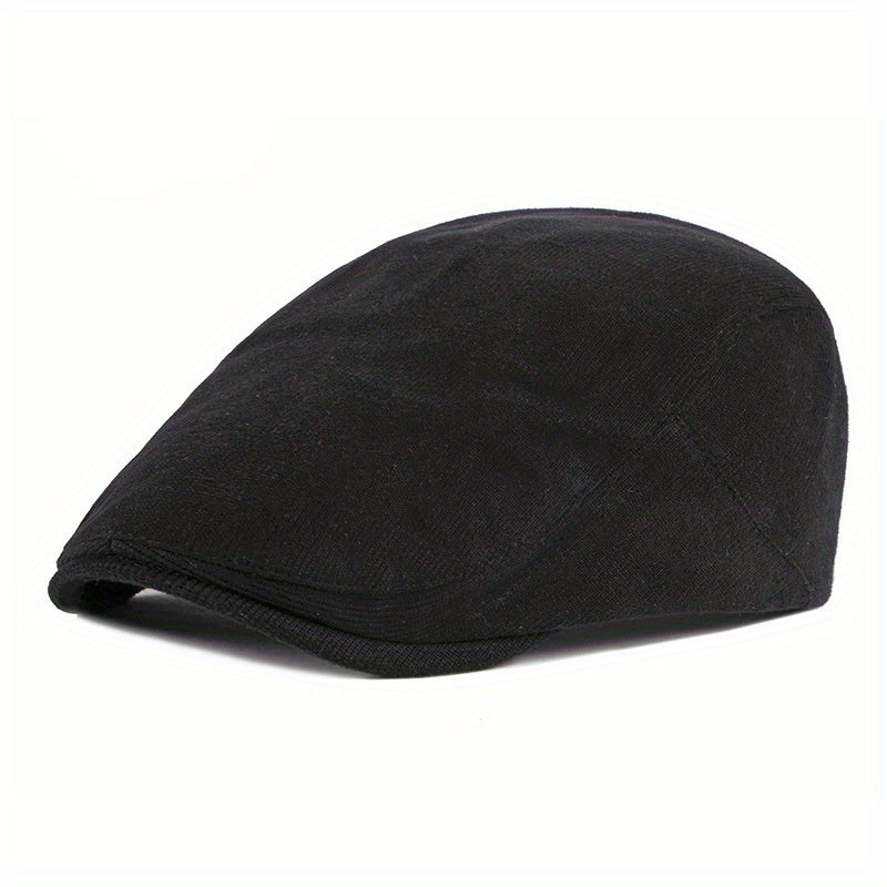 Candy Beret Hat Knitted Fashionable Accessory for All Seasons