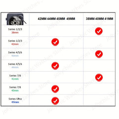 Silicone Braided Strap For IWatch Series Ultra SE 8 7 6 5 4 3 2