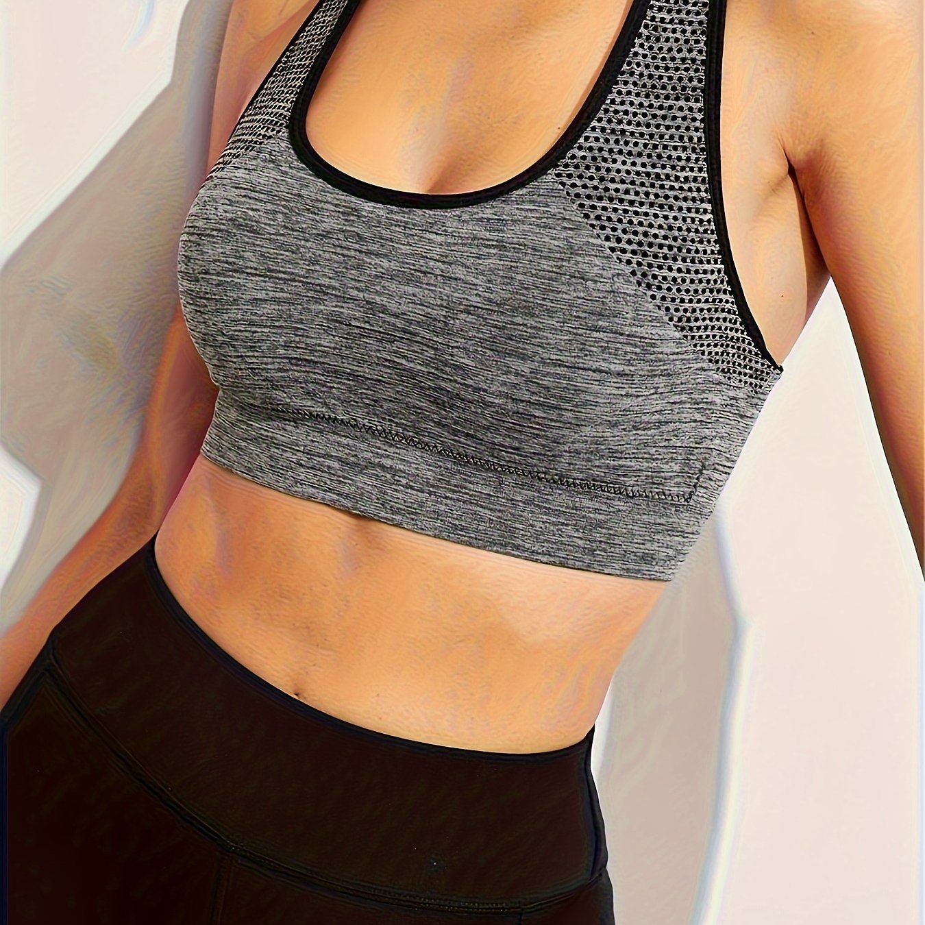 Comfy Racerback Sports Bra for Women