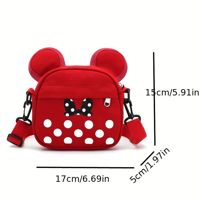 Cartoon Mouse Mini Coin Purse Shoulder Bag Crossbody Bag Travel Accessory Gift