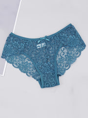 5-Pack Women's Sexy Lace Mid-Waist Panties