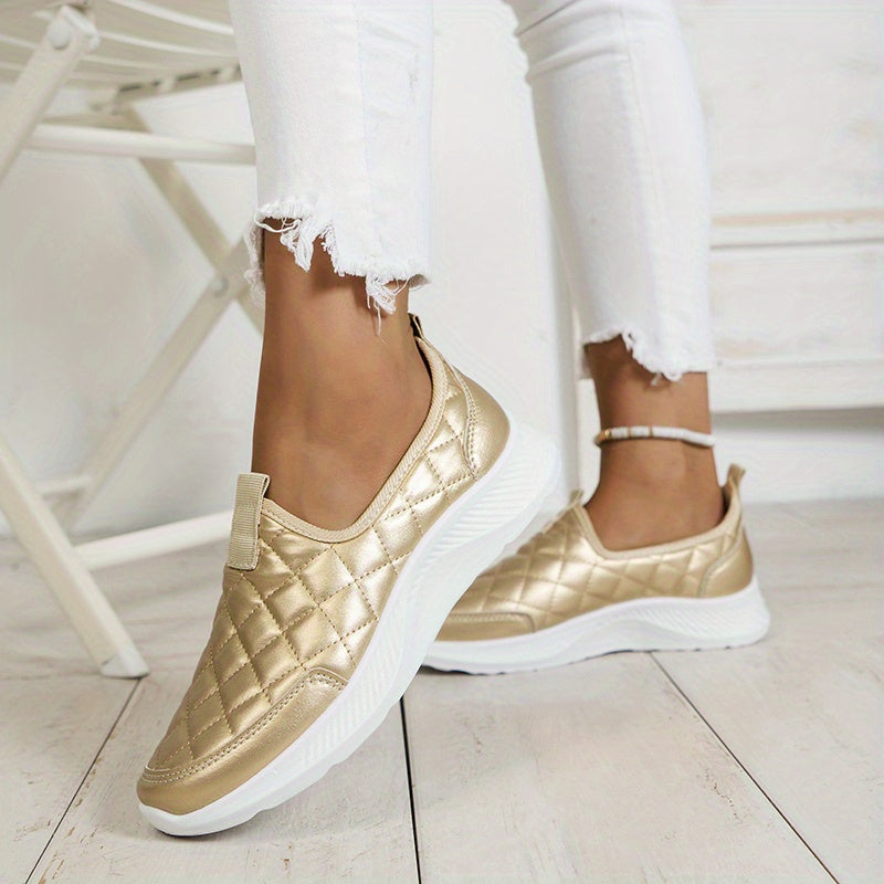 Women's Lightweight Sneakers Low Top Platform Casual Shoes