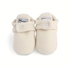 Baby Boys Casual Walking Shoes Anti-slip Warm House Shoes
