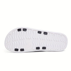 Men's Non Slip Slides Open Toe Shoes Indoor Outdoor Beach Shower