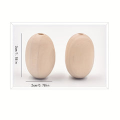 Kids DIY Jewelry Making Kit with Wooden Beads, Jujube Beads, Egg Beads