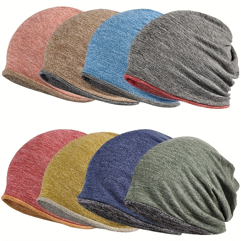 Cotton Boho Slouchy Beanie Chemo Caps For Men Women