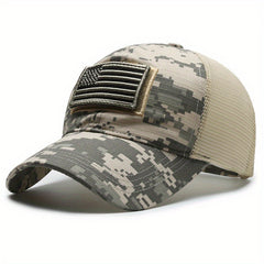 Unisex Camouflage Baseball Cap Adjustable Sunshade Outdoor Sport Hat