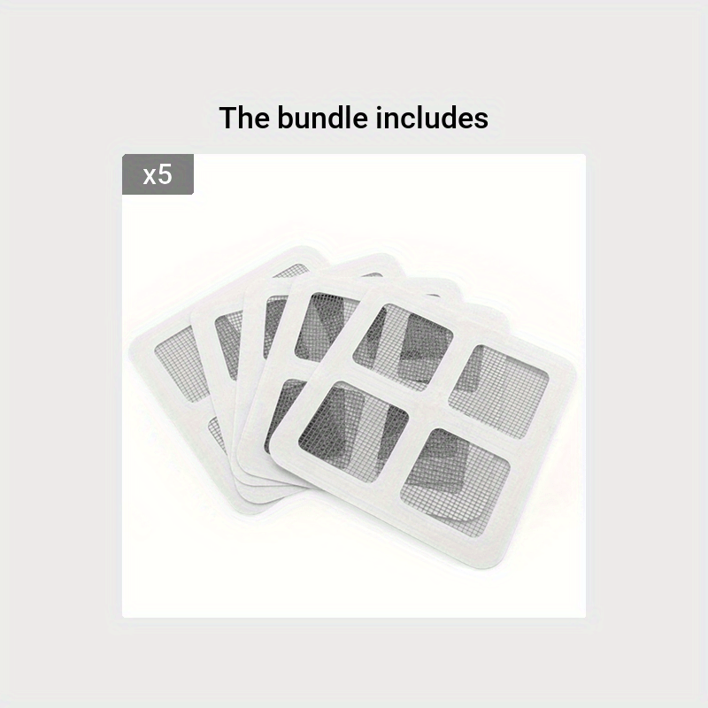 5-pc Door Curtain Window Screen Repair Patch Baby Safety Stickers