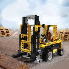 Yellow Engineering Forklifts - City Construction Lifting