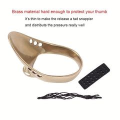 Brass Thumb Protector Archery Guard Finger Wrench