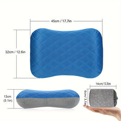 Ultralight Inflatable Camping Pillow Neck Waist Support