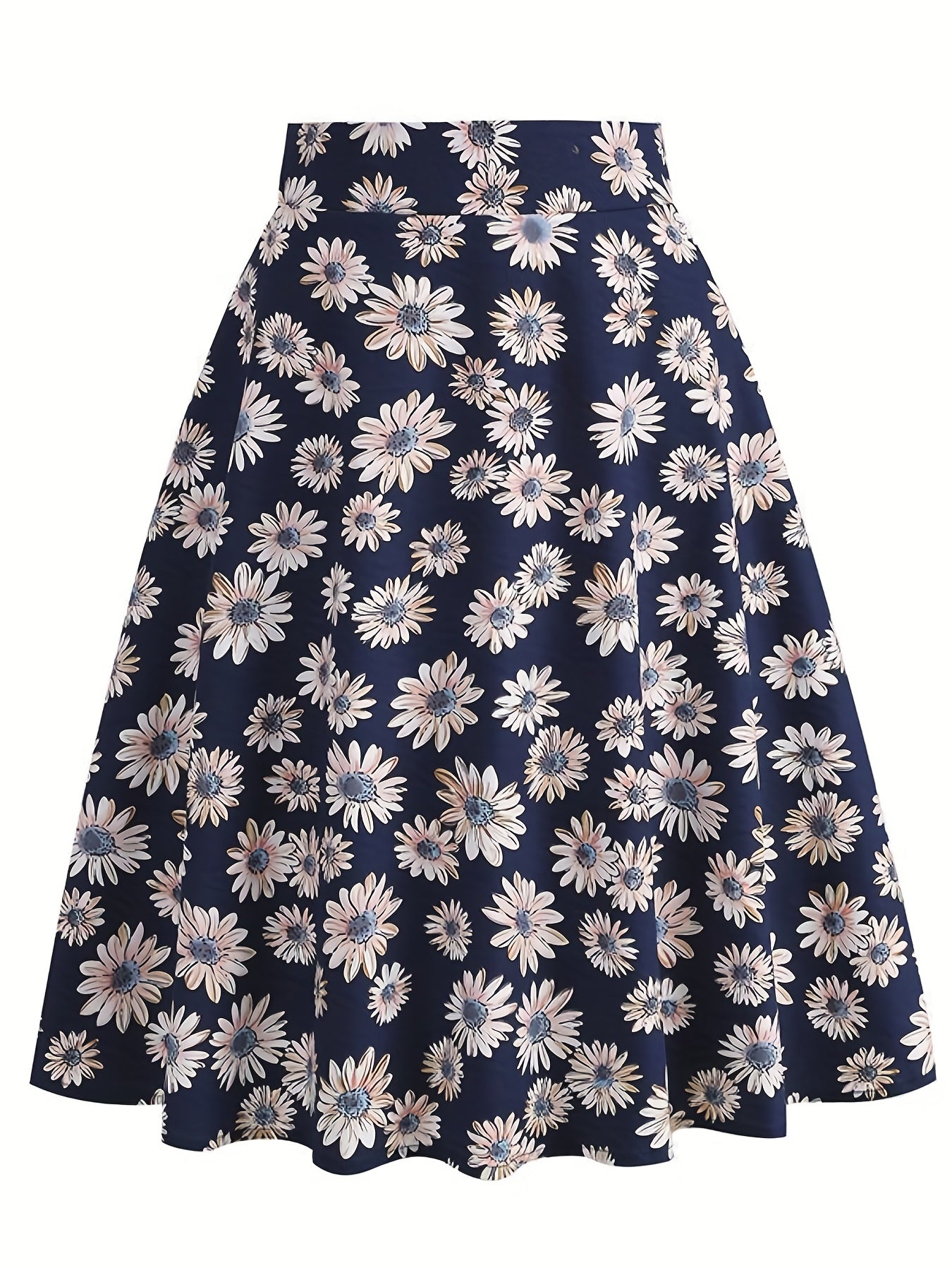 Floral Print Skirt for Spring & Summer Women's Clothing