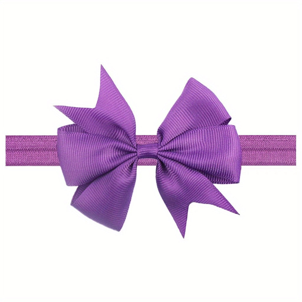 Cute Ribbon Dovetail Bow Headband for Baby Girls