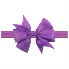 Cute Ribbon Dovetail Bow Headband for Baby Girls