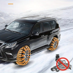 Car Anti-skid Chain for Snow Tires - Easy Installation & Durable
