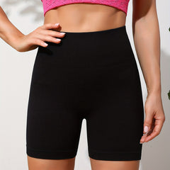 Women's Seamless Yoga Sports Shorts High Elastic Workout Shorts