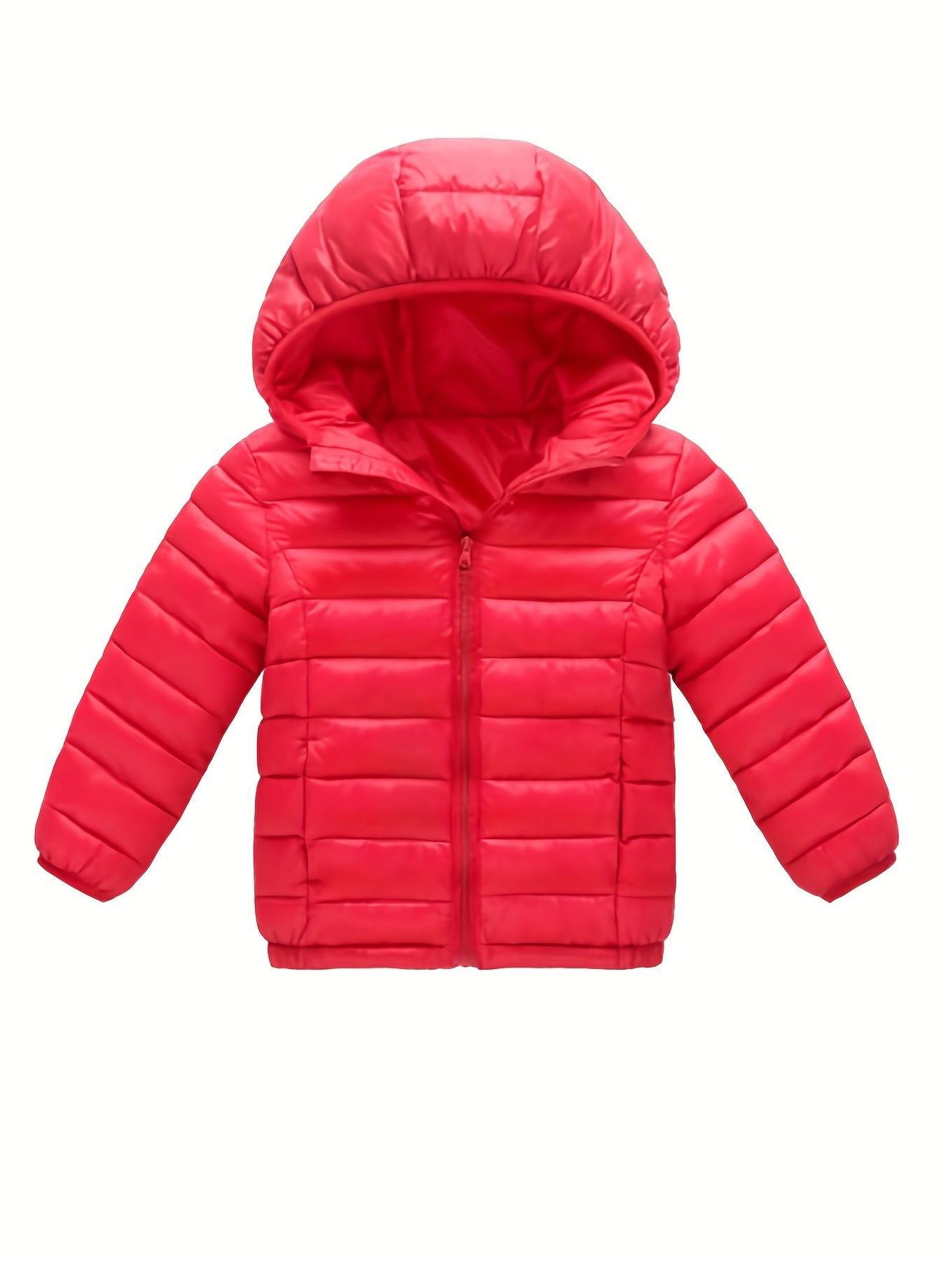 Boys Winter Warm Hooded Coat Light Jacket Outerwear