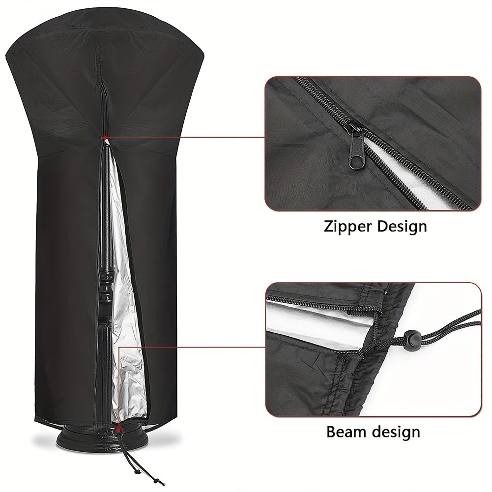 Outdoor Patio Heater Cover 210D Oxford Fabric Waterproof