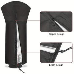 Outdoor Patio Heater Cover 210D Oxford Fabric Waterproof