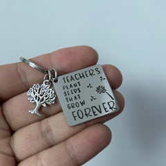 Tree Of Life Charm Keychain - Teacher's Gift