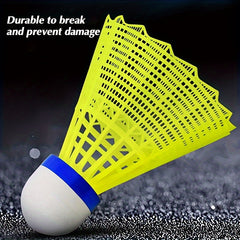 1pc Durable Badminton Shuttlecock Yellow