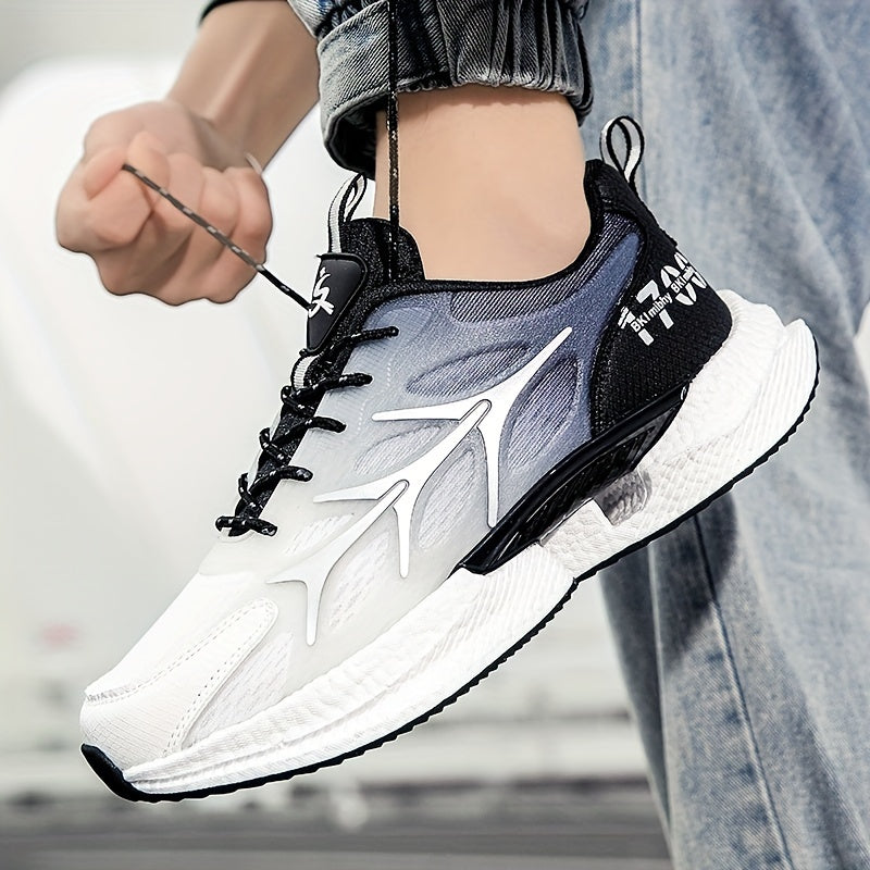 Men's Shock Absorption Running Shoes Comfortable Non Slip Rubber Sole