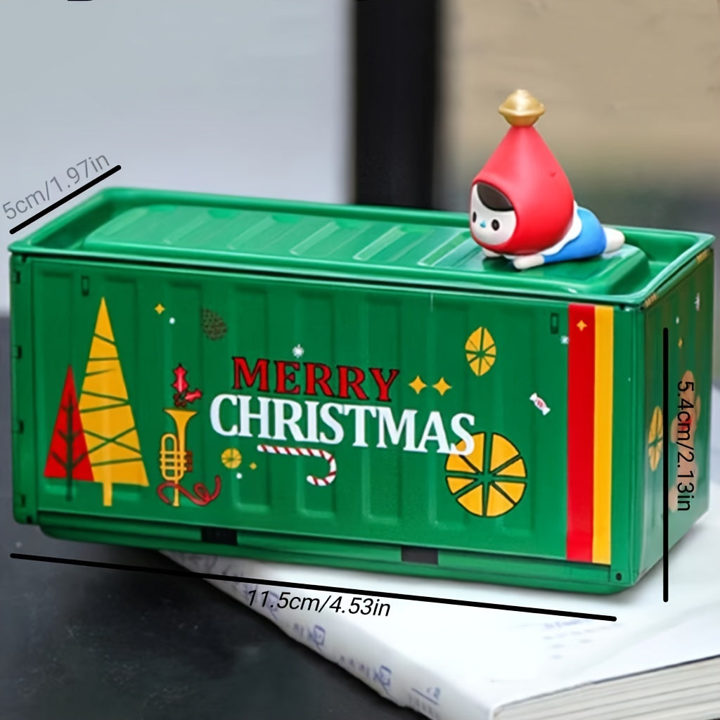 Christmas Storage Box for Blocks Dolls and Souvenirs