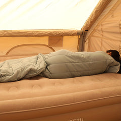 Outdoor Fleece Sleeping Bag Warm Ultralight Portable for Camping