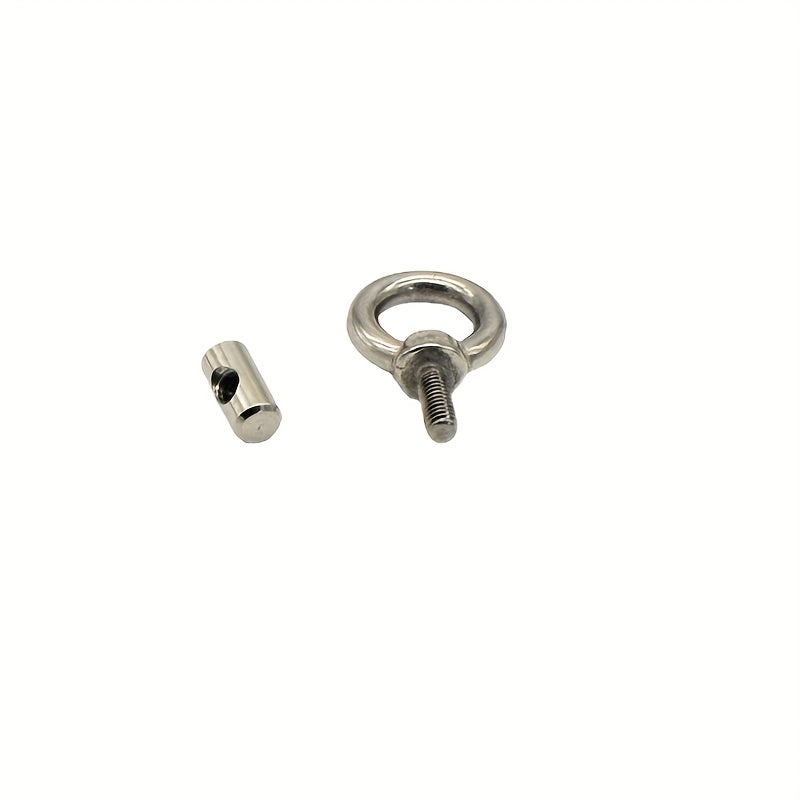304 Stainless Steel Fixed Lifting Eye Bolt for RV Tent - Slide Rail Lifting