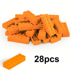 28pcs 2x6 Brick Building Blocks Kids' Educational Toys
