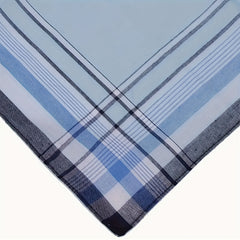 12pcs Pocket Square Hankies Lightweight Beige and Gray