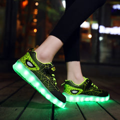 Kids LED Light Up Skate Shoes for Night Fun