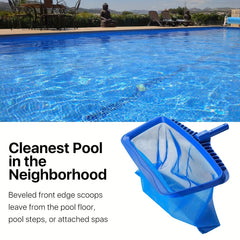 Pool Leaf Rake Fine Mesh Net - Professional Pool Cleaner