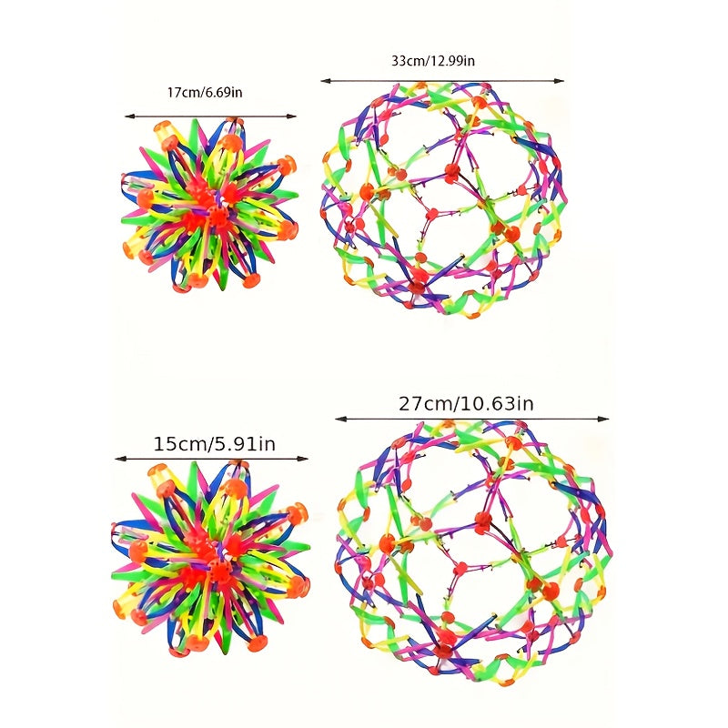 Expansion Ball Anxiety Relief Sensory Toy for Kids and Adults