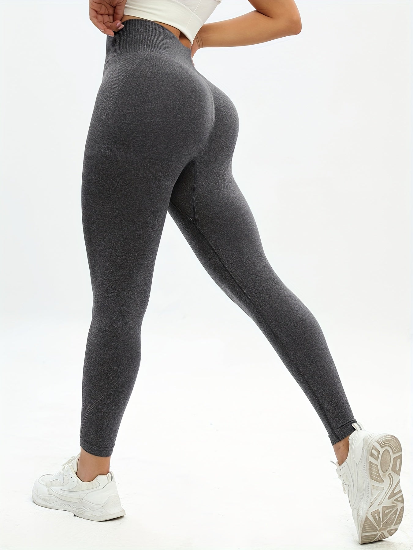 High Waist Tummy Control Yoga Leggings for Women's Fitness Gym